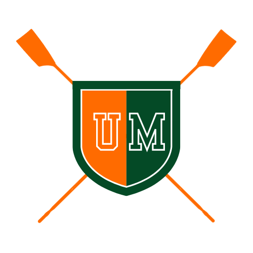 University of Miami Rowing crest — clean logo